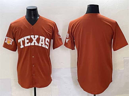 T.Longhorns Blank Orange 2025 Softball National Champions Stitched American College Jerseys