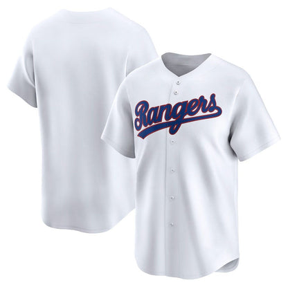 Texas Rangers Throwback Cooperstown Collection Limited Jersey - White Baseball Jersey