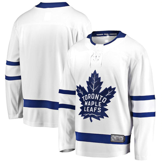T.Maple Leafs Fanatics Branded Breakaway Away Jersey White Stitched American Hockey Jerseys CROVYIE