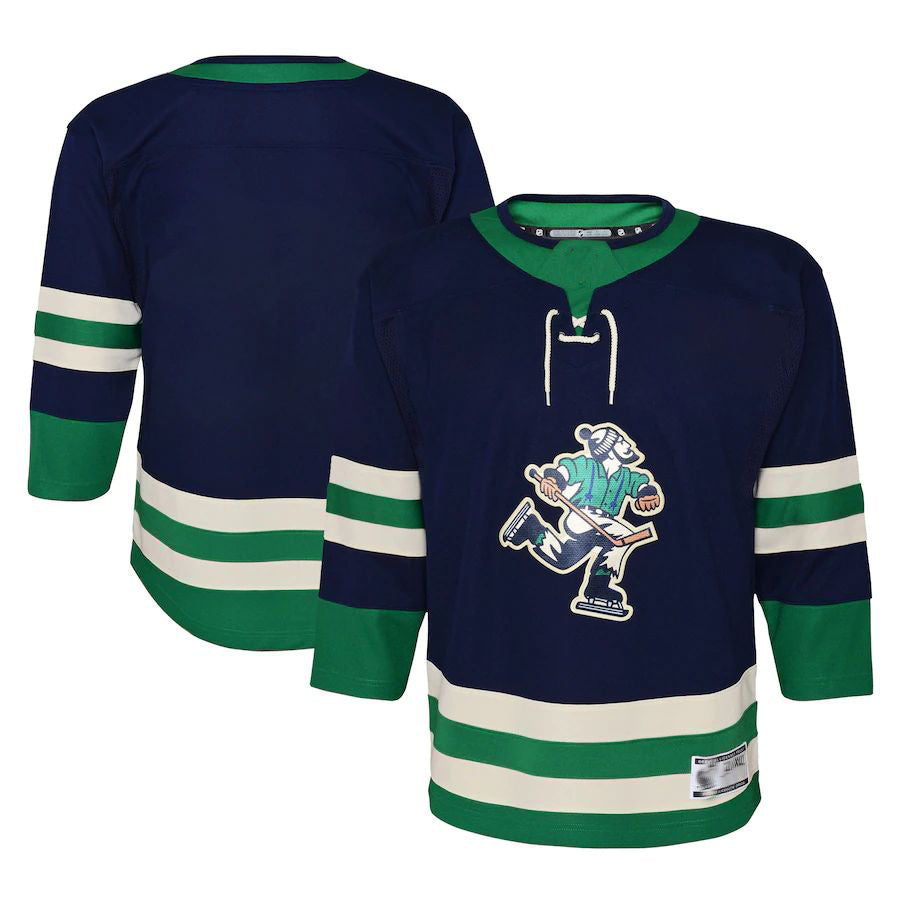 V.Canucks Special Edition 2.0 Premier Blank Jersey Navy Stitched American Hockey Jerseys CROVYIE