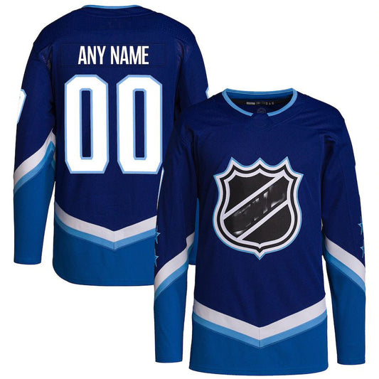 Custom M.Wild 2022 All-Star Game Western Conference Pick-A-Player Jersey Blue Stitched American Hockey Jerseys CROVYIE