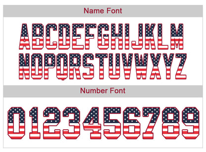 Custom A.Cardinal Men American Black USA Flag Fashion Vapor Limited Stitched Football Jersey