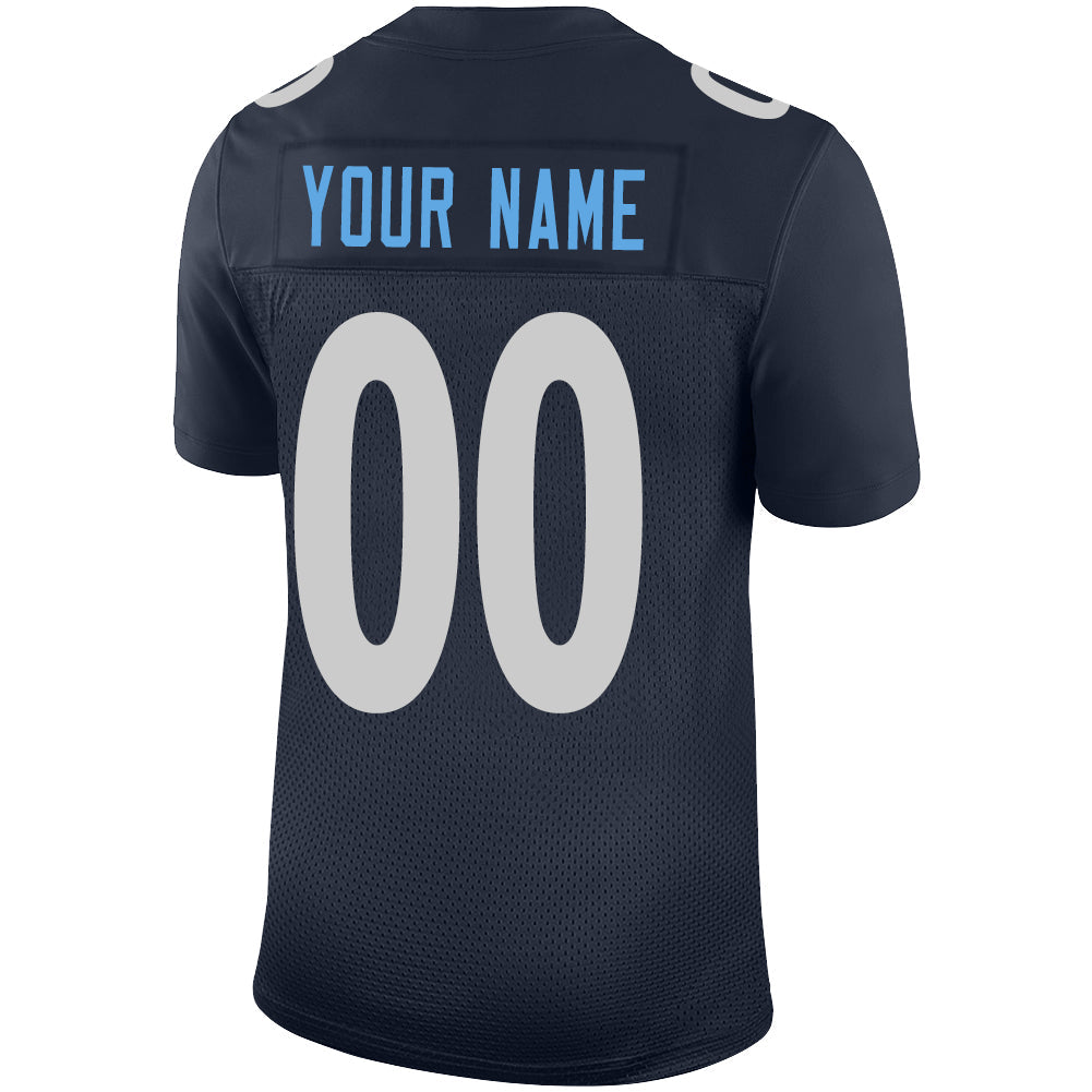 Custom NY.Jets Stitched American Football Jerseys Personalize Birthday Gifts Navy Jersey